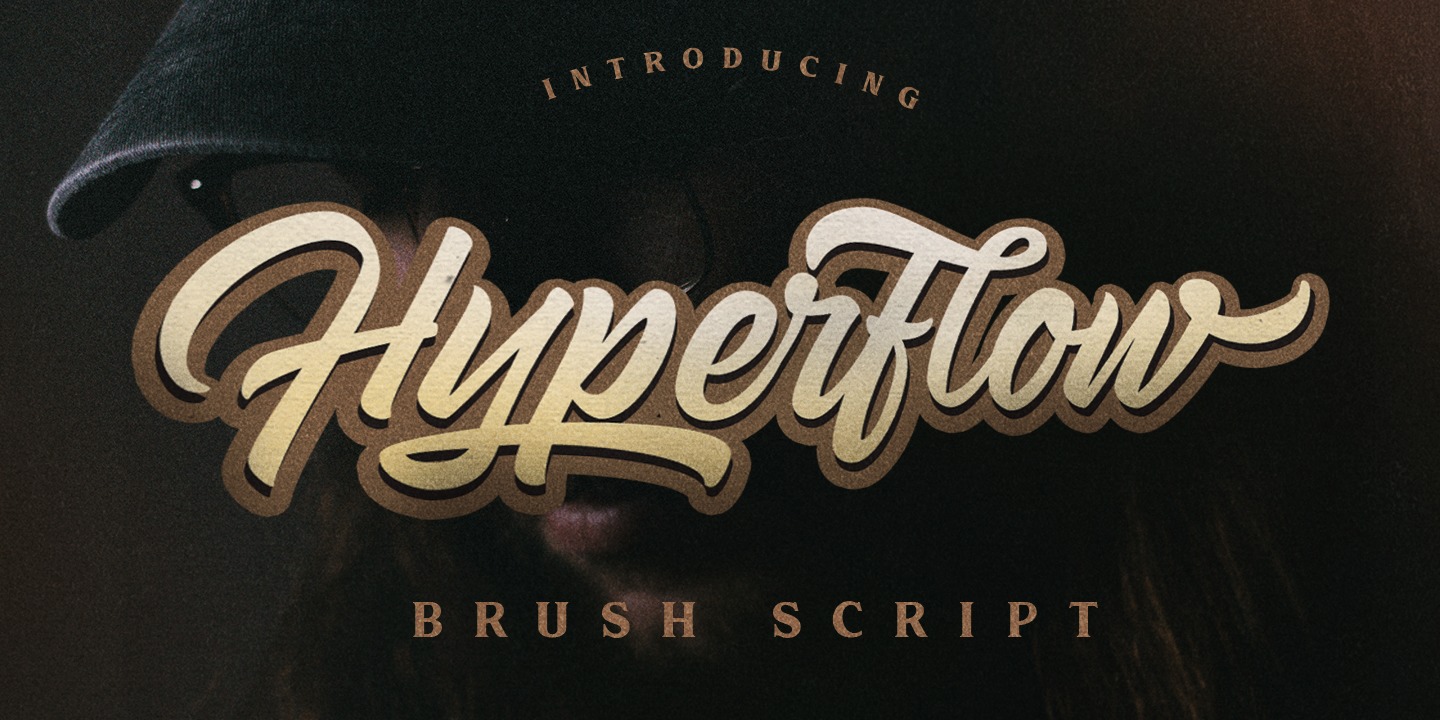 Schriftart Hyperflow